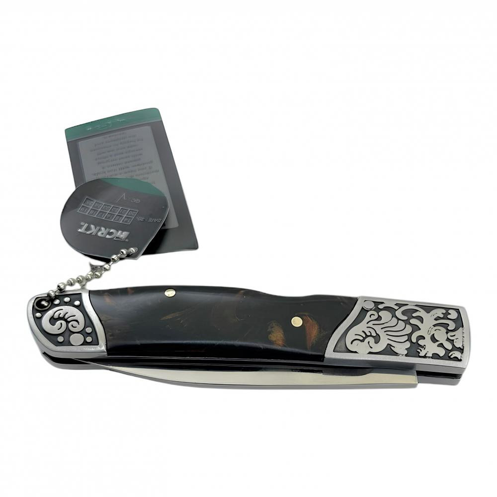 Cep tipi sedef işlemeli CRKT çakı